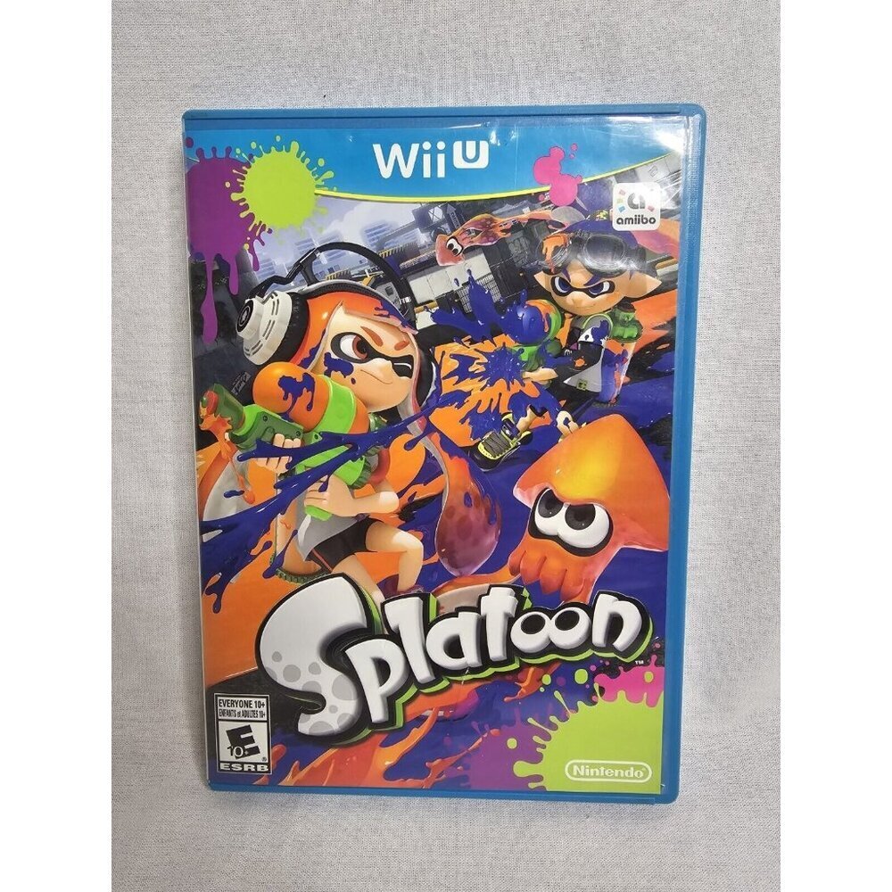 Splatoon (Wii U, 2015) Tested & Working